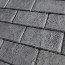 Synthetic cedar or slate texture